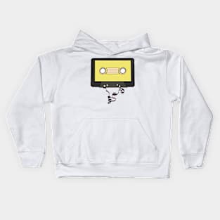 Broken Cassette Tape Kids Hoodie